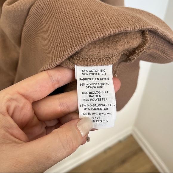 Vuori Half Zip Restore Hoodie in Tan Size Large Worn Once - Picture 5 of 7